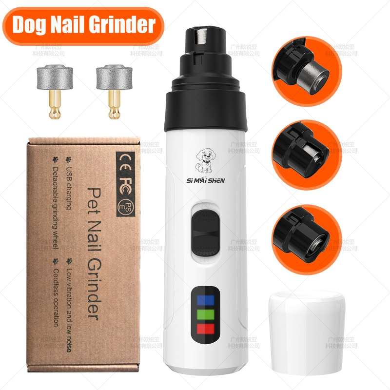 Pet Supplies Nail Trim - Cortauñas Eléctrico para Mascotas, 2 Velocidades,