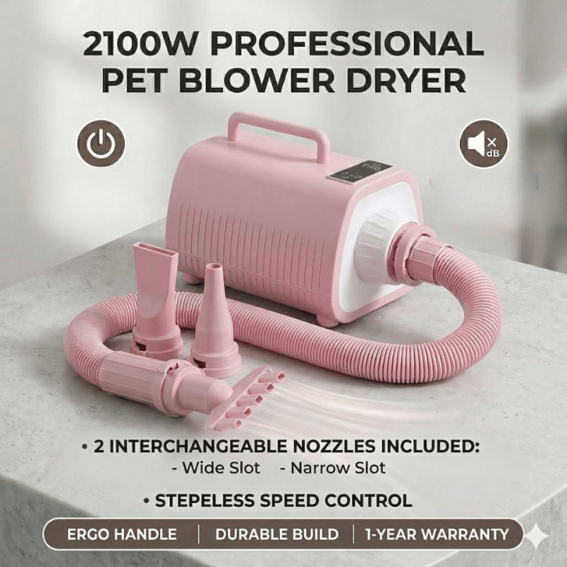 Pet Supplies And More - Secador de Pelo para Mascotas, Secador