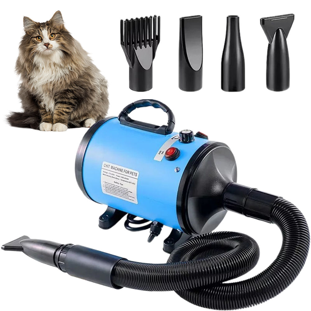 Pet Supplies And More - Soplador de agua para mascotas, secador