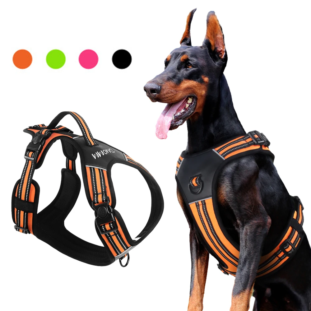 No Pull Dog Harness - Arnés Resistente para Perro con Asa