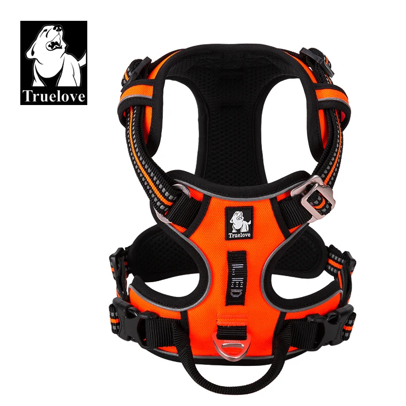 No Pull Dog Harness - Truelove-arnés para perros de nailon reflectante
