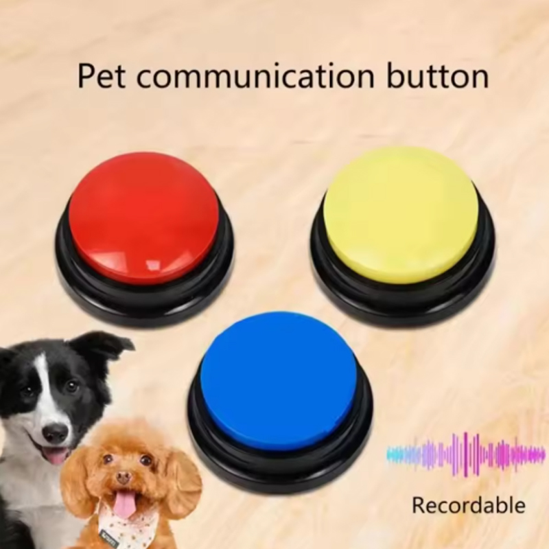Training Clicker Dog - Botones de comunicación para perros Botón