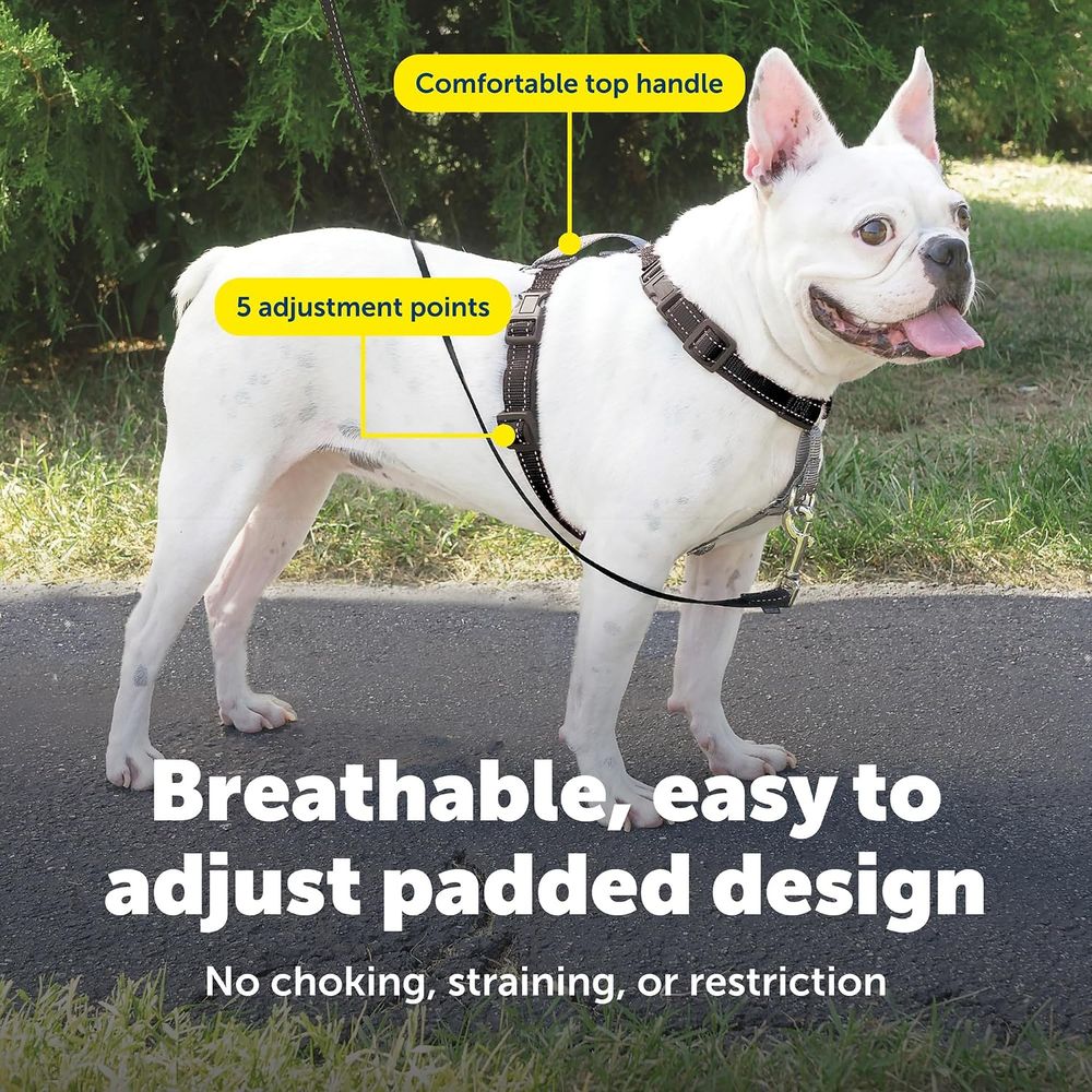 Arnés para perros 3 en 1 sin t - No Pull Dog Harness reseña y precio