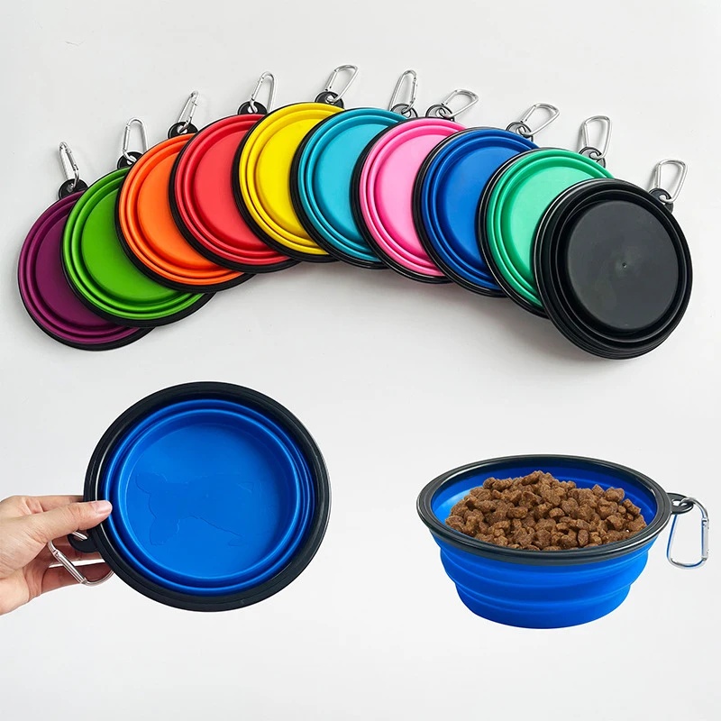 1/2 piezas de tazón plegable d - Pet Supplies Dog Food reseña y precio