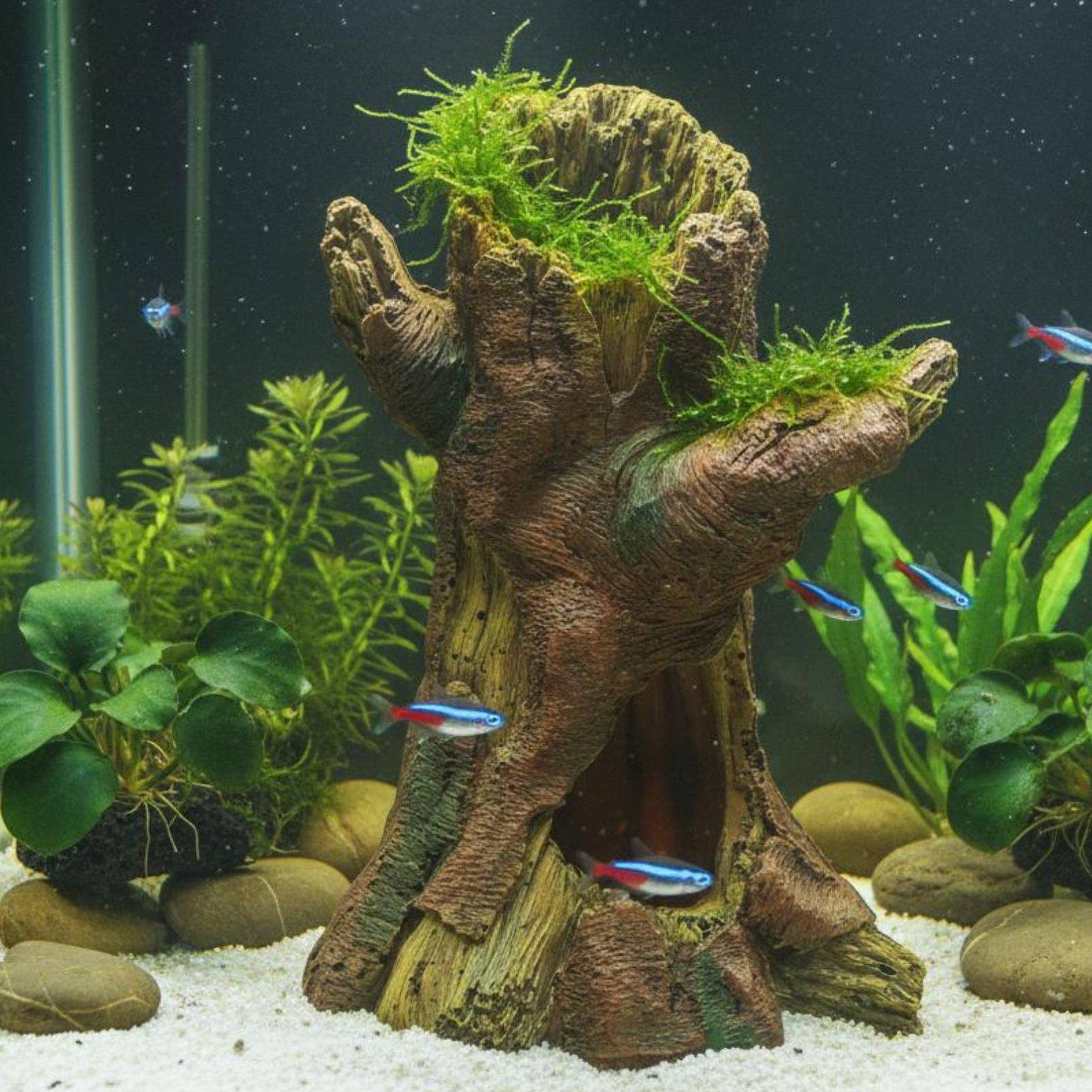 Decoración para Acuarios, Tron - Aquarium Fish Tank reseña y precio