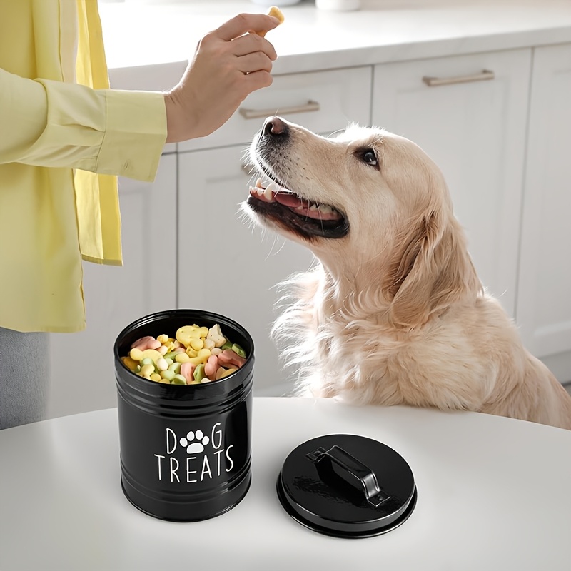 Contenedor metálico para golos - Pet Supplies Dog Food reseña y precio
