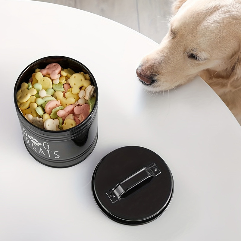Contenedor metálico para golos - Pet Supplies Dog Food reseña y precio