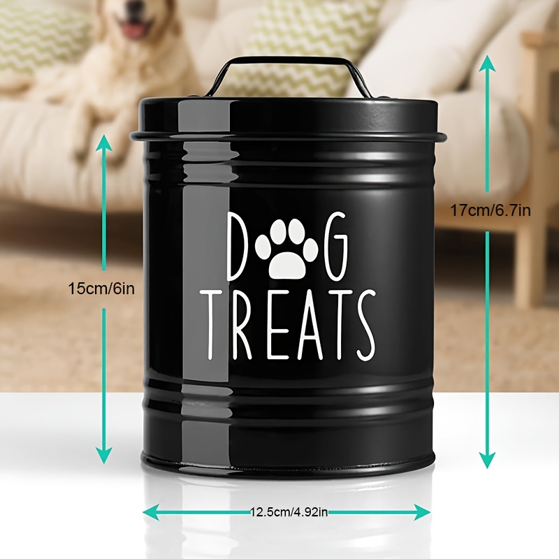 Contenedor metálico para golos - Pet Supplies Dog Food reseña y precio