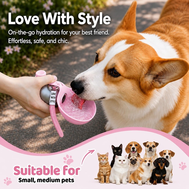 Botella de Agua para Perro de  - Pet Supplies Dog Food reseña y precio